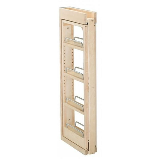 Rev A Shelf Rs432 Wf 3c 3 In W X 30 H Wall Filler Pull Out Wood