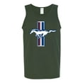thumbnail image 2 of Wild Bobby Ford Mustang Retro USA Vintage Logo Classic Bar, Cars and Trucks Men Tank Top, 2 of 6