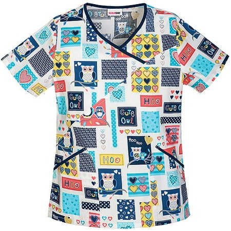 Cute To Hoot Mock Wrap Top