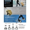 thumbnail image 5 of Mount-It! Folding Hand Truck | Luggage Cart | 165 LBS Capacity, 5 of 7