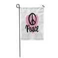 thumbnail image 1 of KDAGR Drawing Hippie Peace Lettering Sign Word Dream Emblem Freedom Garden Flag Decorative Flag House Banner 12x18 inch, 1 of 1