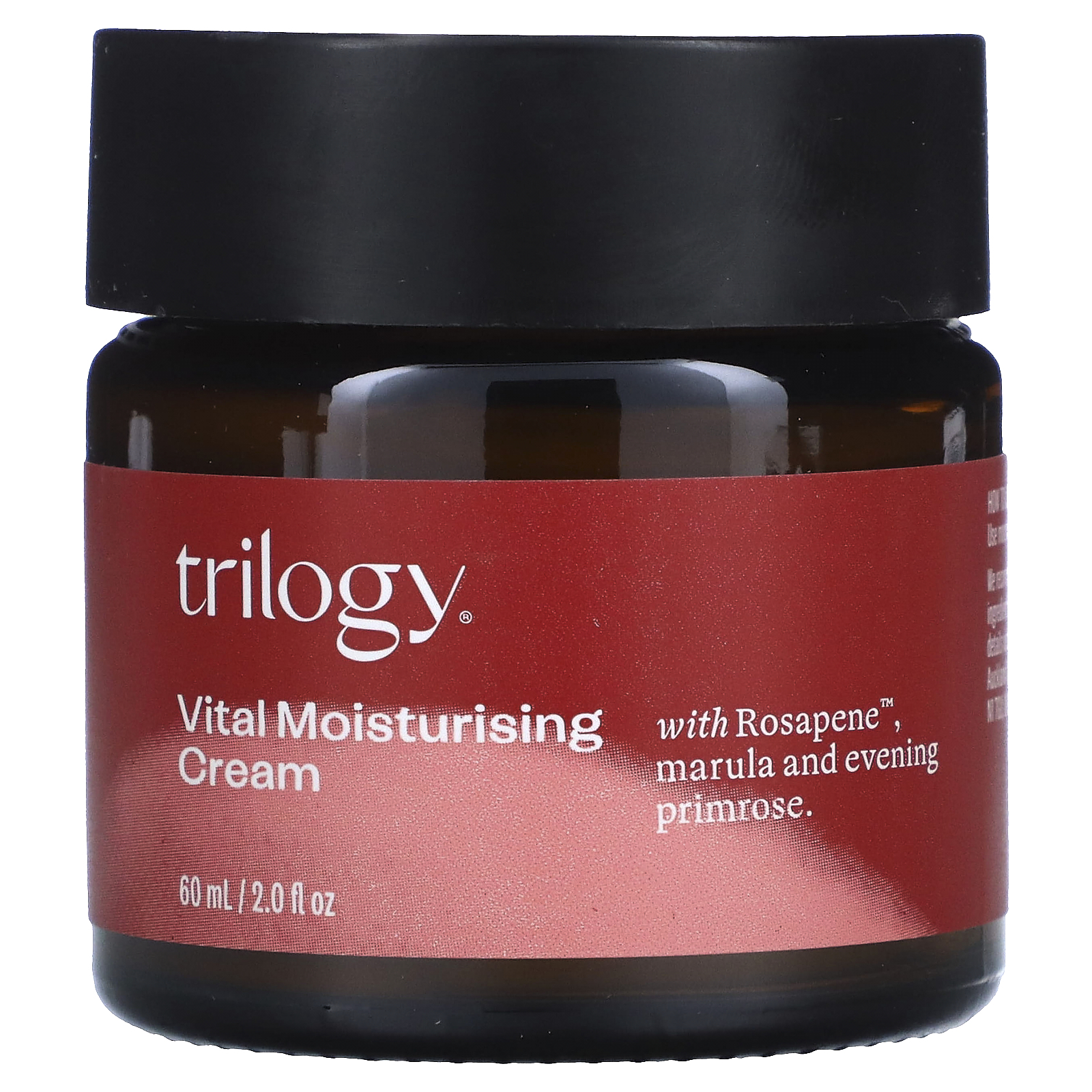 Vital Moisturising Cream, 2 fl oz (60 ml), Trilogy