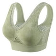 thumbnail image 1 of Brasier sin Varillas Mujer Ropa Interior para Mujeres de Mediana Edad y Mayores: Espalda Transpirable, sin Aros de Acero, Chaleco Grande para Mujeres de Mediana Edad. Mediana, 1 of 2