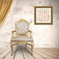 thumbnail image 3 of Lavoie, Tina 12x12 Gold Ornate Wood Framed with Double Matting Museum Art Print Titled - Angel Pink Black Matchstick Confetti, 3 of 4