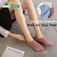 thumbnail image 5 of No Show Athletic Socks 5-10 Pairs Hiking Running Ankle Socks For Women Cushion Low Cut Socks, 5 of 5