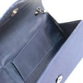 thumbnail image 5 of Ladies Large Evening Satin Diamante Ladies Clutch Bag Party Envelope Bag, 5 of 7