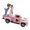 Pink Truck 1, variant on NEXAVKPR Retro Alloy Truck Model Wedding Anniversary Gift Romantics Home Decors With Openable Door Bride and Groom Figurines