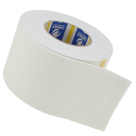 3.15"x0.12"x16.40ft White EVA Foam Weatherstrip Repair Tape Adhesive Tape Sealing Strip Tape