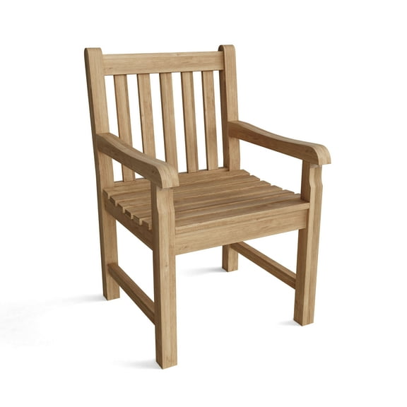 Teak Outdoor Classic Dining Armchair Anderson Teak Furniture