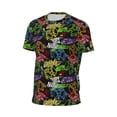 thumbnail image 6 of Wukai Game Joysticks Print Men's Short-Sleeved Mesh T-Shirt,Quick-Dry Short Sleeve Workout T-Shirt-XX-Large, 6 of 8
