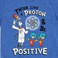 thumbnail image 3 of Cat in the Hat - Think Like Proton Be Positive - Toddler And Youth Short Sleeve Graphic T-Shirt, 3 of 5