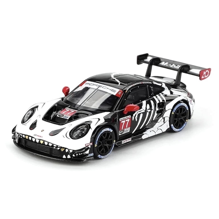 Mini GT Skeleton Rexy Porsche 911 GT3 R #77 AO Racing 2025 IMSA