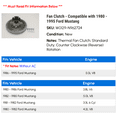 thumbnail image 2 of Fan Clutch - Compatible with 1980 - 1995 Ford Mustang 1981 1982 1983 1984 1985 1986 1987 1988 1989 1990 1991 1992 1993 1994, 2 of 2