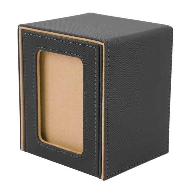 Card Deck Box, Separate Card Deck Case Holds 100Pcs Game Cards with Closure