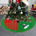 thumbnail image 4 of EWASWON Christmas Christmas Tree Skirt 36 Inch, Polyester Multicolor Christmas Decor with Snowflakes, Reusable Washable Xmas Tree Skirt for Home Office, 4 of 6