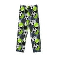 thumbnail image 4 of Goofa Football Printed Soft Pajama Pants for Men, Wide Leg Comfy Casual Lounge Yoga Pants-Large, 4 of 9