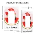 thumbnail image 3 of Disketp Watermelon Gnome Decorative Light Switch or Outlet Wall Plate with Safety Cover-Style U, 3 of 6