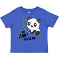 thumbnail image 3 of Inktastic My Aunt Loves Me Cute Panda Boys or Girls Toddler T-Shirt, 3 of 5