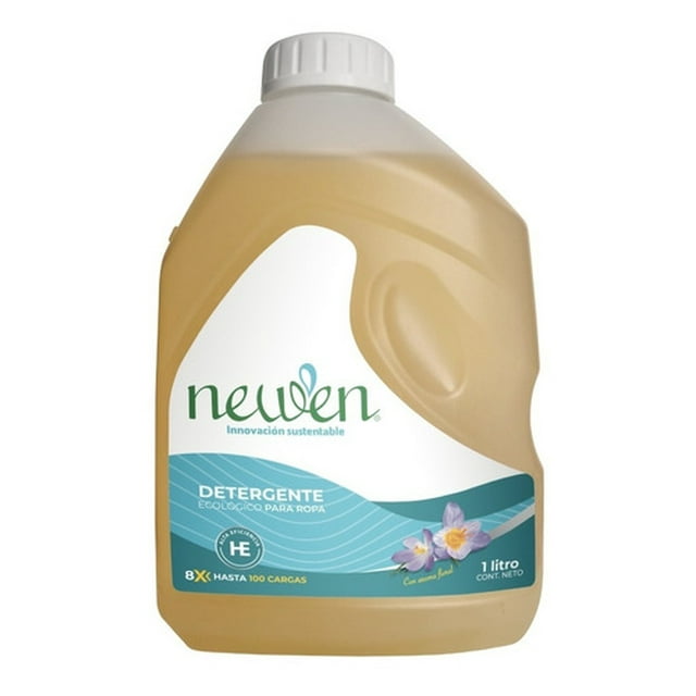 1 Litro Newen Detergente Biodegradable 100 Cargas Newen Original
