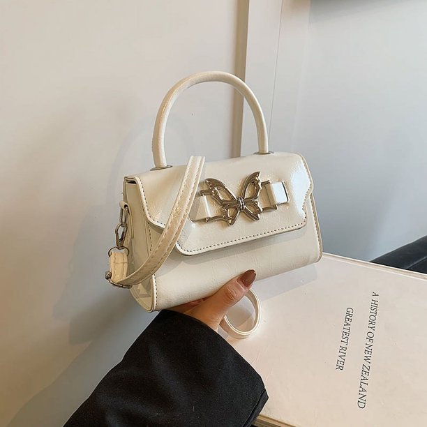 Bolso de mano de textura suave coreano de moda popular de este año, nuevo bolso bandolera cuadrado pequeño versátil de primavera 2025