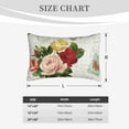 thumbnail image 4 of Uemuo Vintage Bike Flower Butterfly Print Throw Pillow Case – Cozy & Soft Cushion Cover, Hypoallergenic Pillow Case for Sleeping, Perfect for Women with Envelope Closure-20"x30", 4 of 6