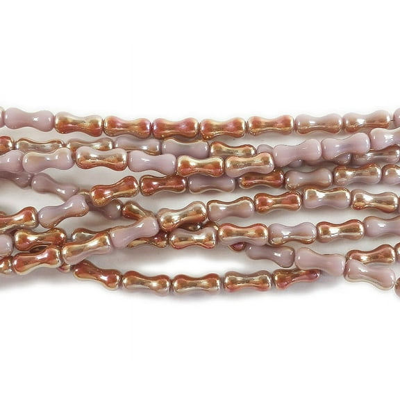 3.5x8mm Purple With Orange Ab Hourglass Crystal Glass Beads Genuine Gemstone Natural Jewelry Making