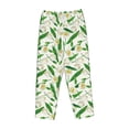 thumbnail image 4 of Goofa Tulips Flowers Printed Soft Pajama Pants for Women, Wide Leg Comfy Casual Lounge Yoga Pants-Medium, 4 of 9