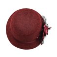 thumbnail image 5 of Sun Hats for Women Uv Protection Stylish Wide Brim Sun Hat with Elegant Floral Design Summer Beach Hat, 5 of 6