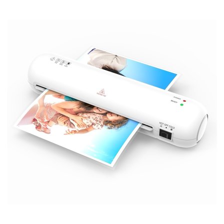 Desktop Laminator Machine Set A4 Size Hot And Cold Lamination 2 Roller System 9 Inches Max Width ,Easy Operation