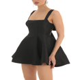 thumbnail image 2 of Women Sleeveless Mini Backless Dress Spaghetti Strap A Line Cocktail Dresses, 2 of 5