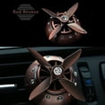 thumbnail image 2 of Car Air Freshener Diffuser Vent Clip Fragrance Diffuser Vintage Rhinestone Car Perfume Odor Eliminator with Refill Pads, 2 of 6