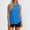 *Blue, variant on Women's UPF 50+ Sun Protection Tank Top ,UV Protective Sleeveless Tank Gray,Womens Plus S