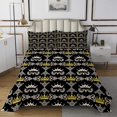thumbnail image 1 of Erosebridal Crown Coverlet Set King,Bohemian Damask Bedding Set,King Decor,Breathable,3 Pieces, 1 of 5