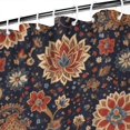 thumbnail image 3 of Pioneer Flower Floral Print Pattern Shower Curtain 84"x72", Bathroom Decorative Shower Curtain Set with 12 Hooks, Waterproof Washable, 3 of 6