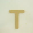 thumbnail image 4 of Package of 1, 18 Inch X 3/4" Thickness MDF Letter T in The Gotham Rounded Font, Thick, Upper Case for Art & Craft Project, Made in USA, 4 of 4