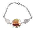 thumbnail image 1 of Arquitectura histórica de China patron tradicional Pulsera pulsera pulsera alas de ángel pulsera, 1 of 3