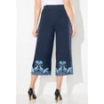 thumbnail image 3 of Catherines Women's Plus Size Anywear Wide Leg Capri, 3 of 4