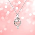 thumbnail image 3 of FENGGHAO Mothers Day European American Diamond Encrusted Heart Pendant Necklace Alphabet Mom Love Jewelry Adjustable Choker Gift, 3 of 7