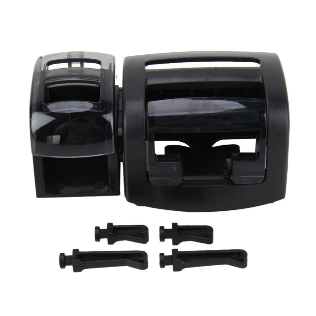 2 en 1 Organizador Del Soporte Del Soporte de Taza Del Soporte Del Teléfono Del Respiradero Del Aire Del Coche, Sunnimix Soporte de botella para salpicadero de coche