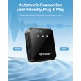 thumbnail image 2 of PQRQP 3-in-1 Mini Microphone for iPhone/Android/Camera, Hi-Fi Audio, 48kHz/24-bit,Wireless Microphone, 328ft Range, 18H, 2 of 8