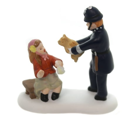 Dept 56 Dickens Village Accessories Department 56 Accessory MANY HAPPY RETURNS Dickens Village Police 6000595 ()