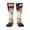 1 Black, variant on Baseball Ball With Flag Knee Socks, High Socks Long Stretchy Sock Women Knee High Stocking, Long Socks for Women