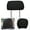Black, variant on 1Pcs Car Seat Headrest Cover Anti-Dirty Elastic Protective Cover Car Interior Products Modified Seat Cover Lorry Sedan