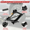 thumbnail image 2 of 1.5 Ton (3306 lbs) Scissor Jack Kit - Quick Lift for Tire Changes, Compatible with Autos, SUVs, and MPVs, 2 of 7
