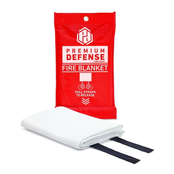 Premium Defense Emergency Fire Blanket - 1 Pack - 40" x 40"