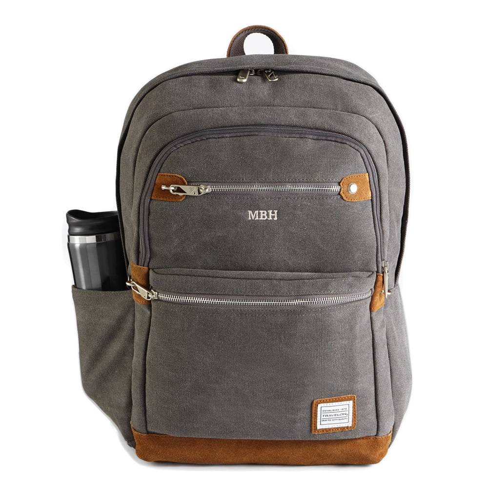 suede backpack
