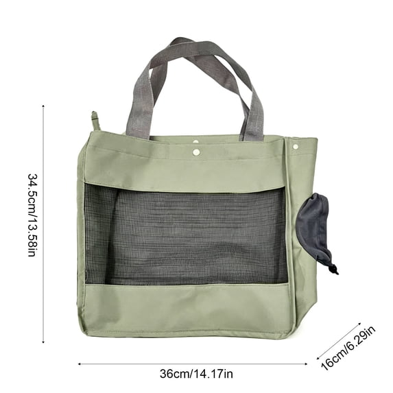 Pet Tote Carrier Bag with Head Opening, Breathable Mesh Window Cat Dog Travel Bag for Small Pets, Portable Carrying Bag for Outdoor Use