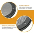 thumbnail image 4 of Miangastore 2Pcs Speaker Net Cover Car Speaker Cover Subwoofer Modification Net Cover, 4 of 9