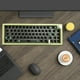 thumbnail image 1 of Teclado para juegos GMK67, accesorios de juego retroiluminados RGB de uso práctico (verde), 2 uds., 1 of 5
