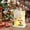 E, variant on Christmas Village Houses Party Decorations, Resin White Glowing Snow Small Desktop Micro Ornaments, Christmas Cottage LED Light Up Decor for Home Table Shelf, Mini Winter Village House Figurine